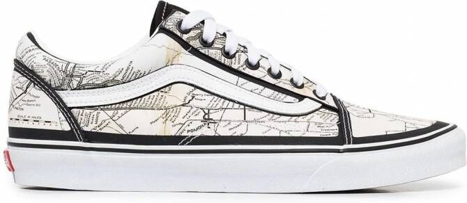 Vans Old Skool sneakers met print Wit