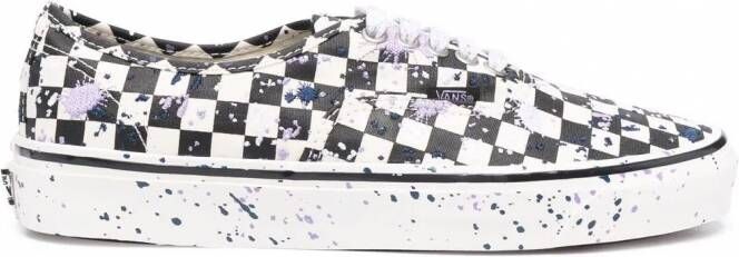 Vans Sk8 geruite sneakers Zwart