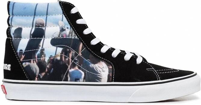 Vans Sk8-Hi high-top sneakers Zwart