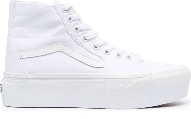 Vans Sk8-Hi platform sneakers Wit