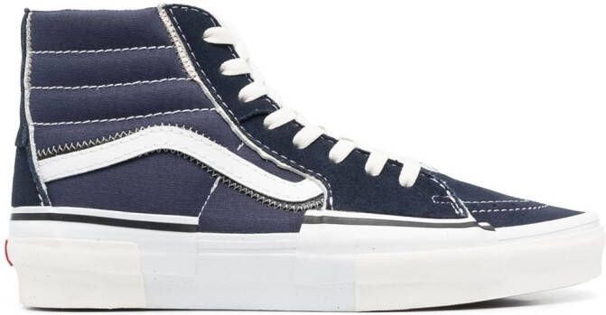 Vans SK8-Hi Reconstruct high-top sneakers Blauw