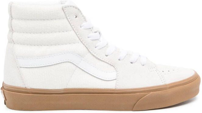 Vans SK8-Hi sneakers met logopatch Beige