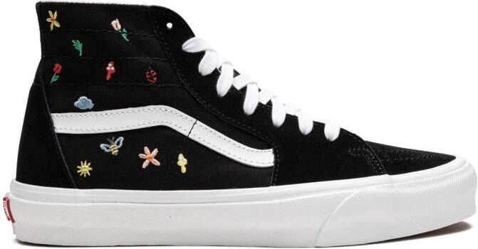 Vans "Sk8 Hi Tapered Garden Party sneakers" Zwart