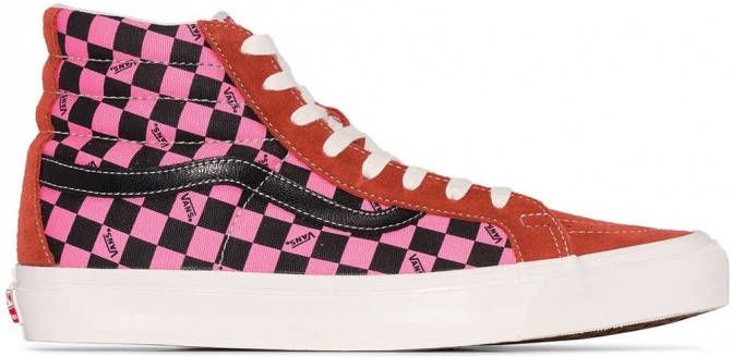 Vans SK8 high-top sneakers Rood