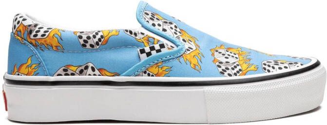 Vans Skate slip-on sneakers Blauw