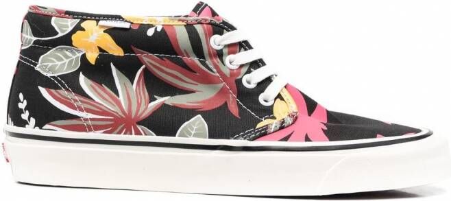 Vans Sneakers met bloemenprint Zwart