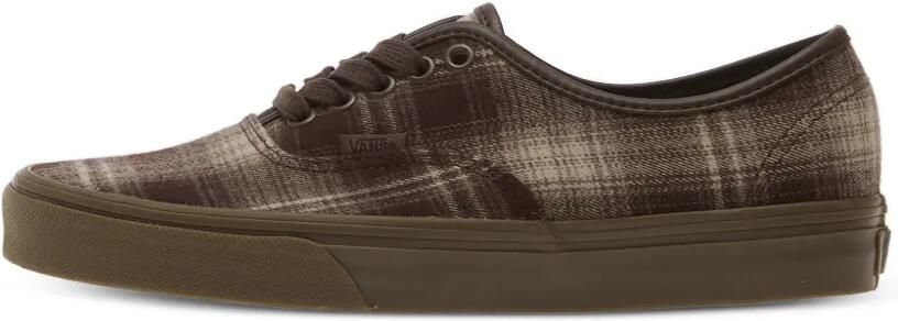 Vans Authentic Flannel geruite sneakers Bruin - Foto 4