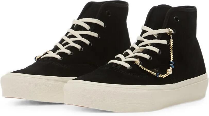 Vans Authentic Hi 2.0 sneakers met bedel Zwart