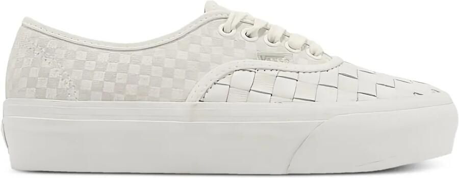 Vans Authentic Platform 2.0 "White Woven" sneakers Wit