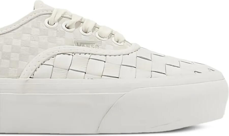 Vans Authentic Platform 2.0 "White Woven" sneakers Wit - Foto 2