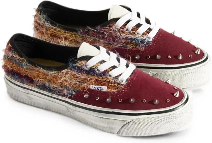 Vans Authentic sneakers met studs en franje Rood - Foto 2