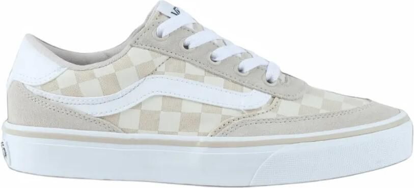 Vans Brooklyn LS Low checkered sneakers Beige
