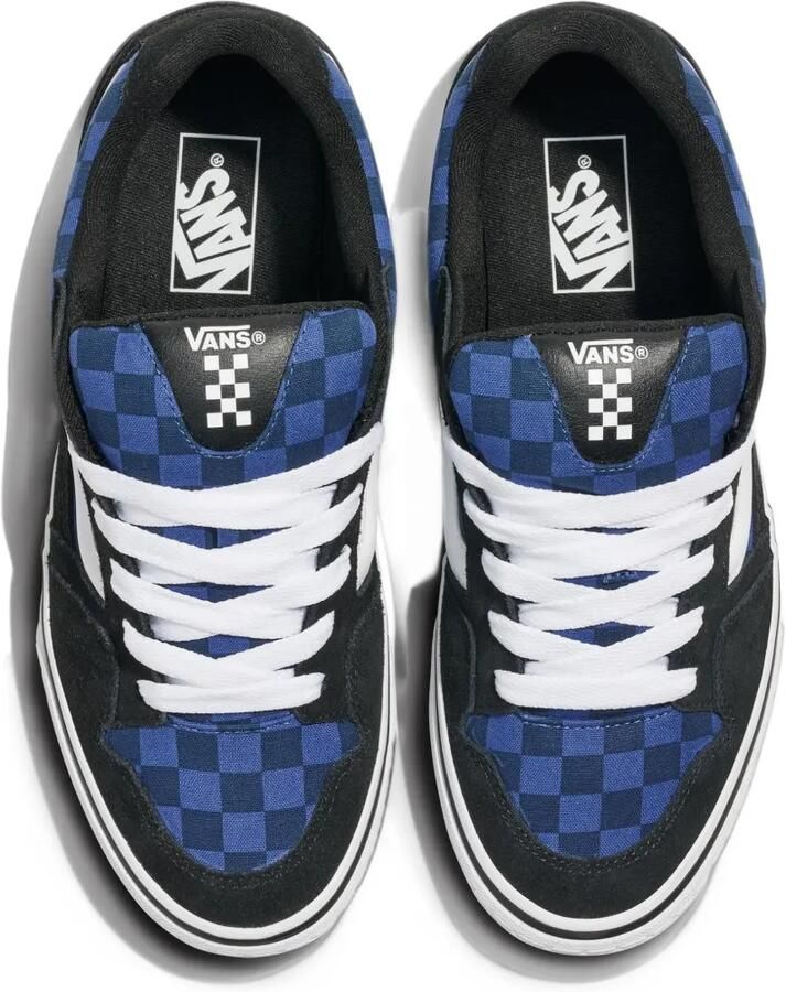 Vans Caldrone checkerboard sneakers Blauw - Foto 2