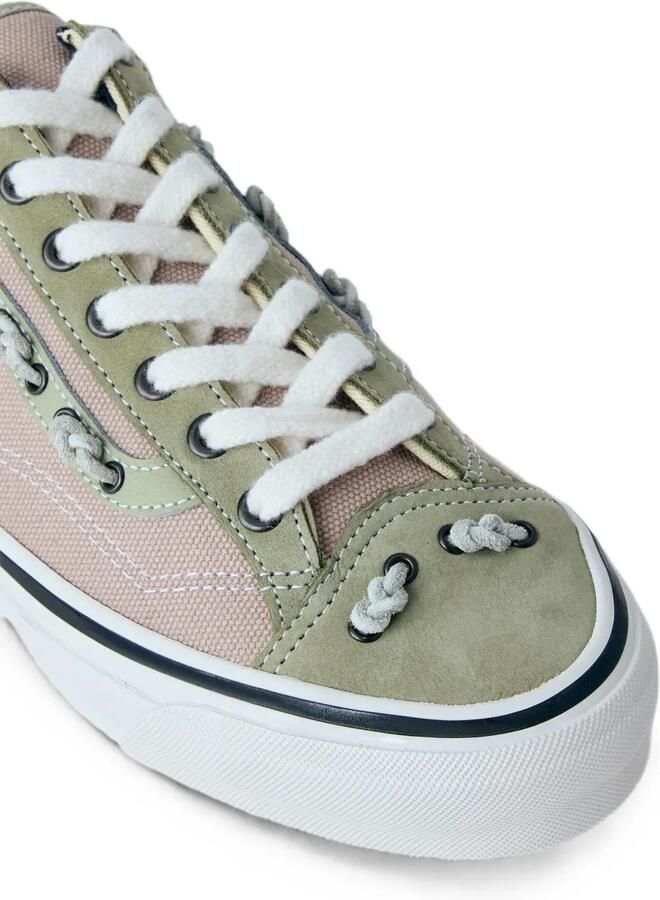 Vans Canvas sneakers met kanten detail Beige - Foto 2