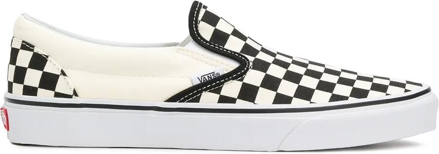 Vans checkerboard slip-on sneakers Wit