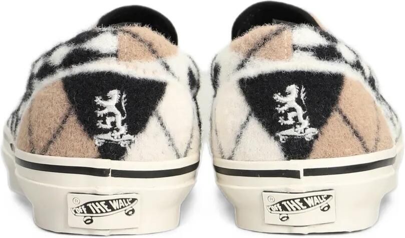 Vans checkered argyle slip-on sneakers Wit - Foto 4