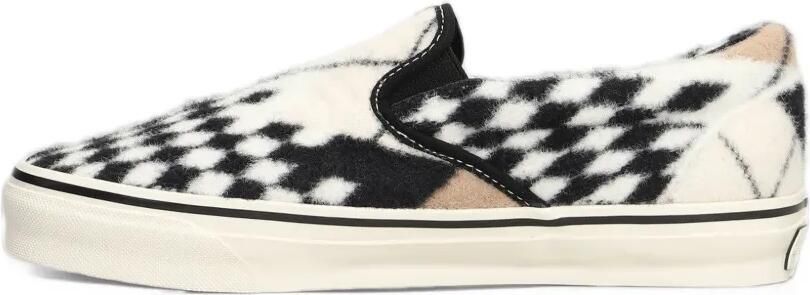 Vans checkered argyle slip-on sneakers Wit - Foto 5