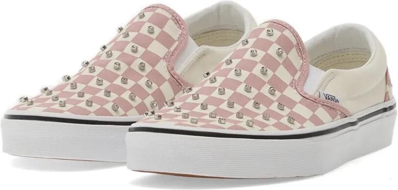 Vans Classic geruite sneakers verfraaid met studs Roze - Foto 3