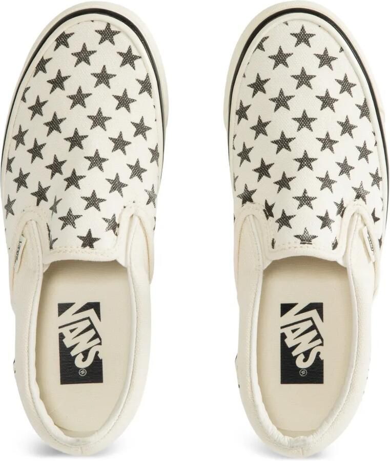 Vans Classic Premium 98 slip-on sneakers met sterprint Beige - Foto 2