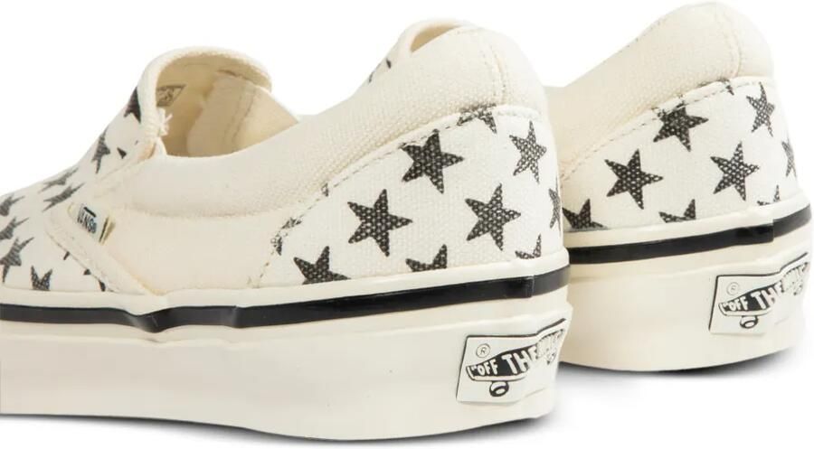 Vans Classic Premium 98 slip-on sneakers met sterprint Beige - Foto 4