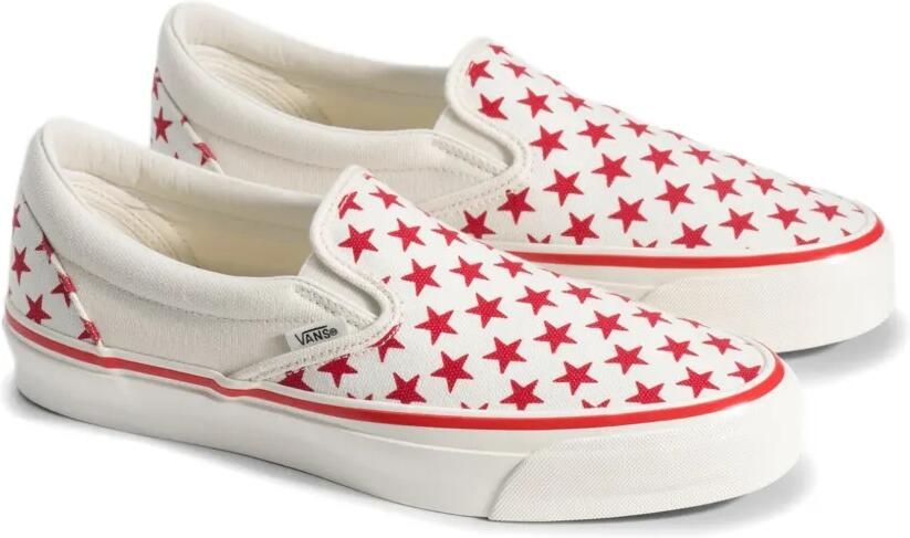 Vans Classic Slip-on 98 LX sneakers met sterrenprint Beige - Foto 2