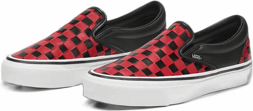 Vans Classic Slip-On 98 Vibram checkerboard sneakers Rood - Foto 2