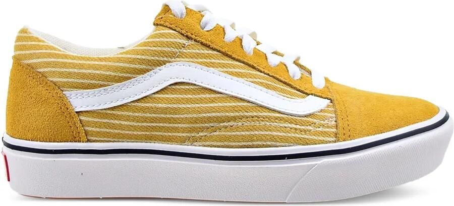 Vans Comfycush Old Skool gestreepte sneakers Geel