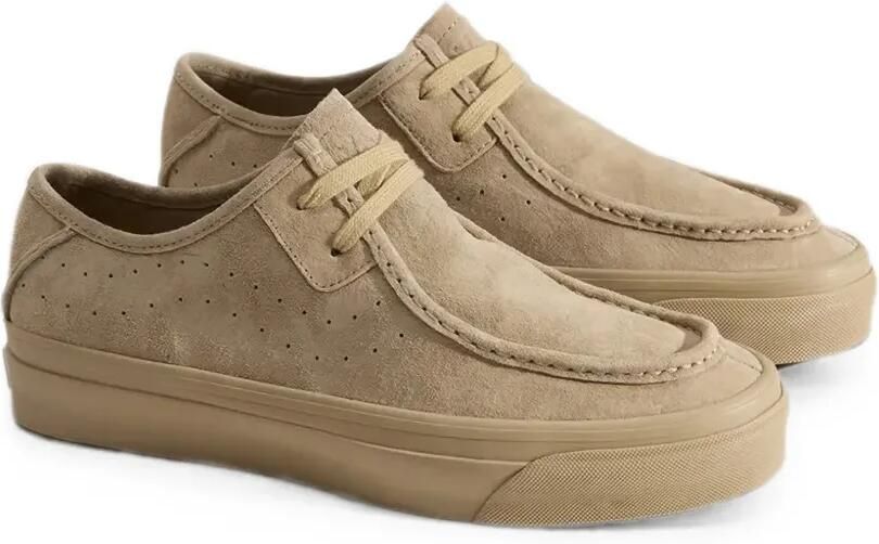 Vans geperforeerde sneakers met veter Beige - Foto 4