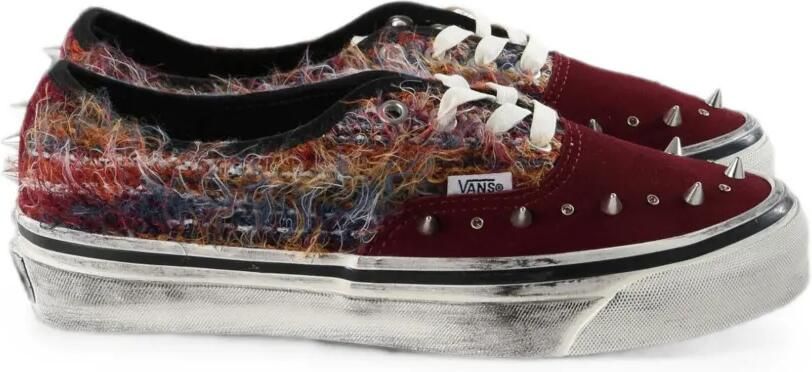 Vans Gerafelde sneakers met spikes Rood