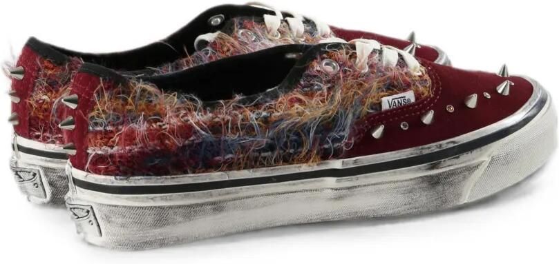 Vans Gerafelde sneakers met spikes Rood - Foto 2