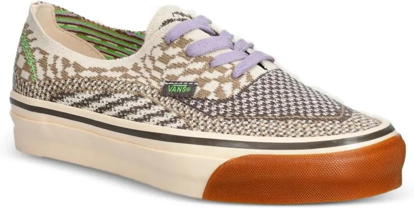 Vans Geruite gebreide low-top sneakers Beige - Foto 2