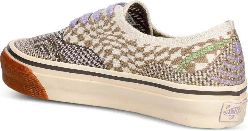 Vans Geruite gebreide low-top sneakers Beige - Foto 3