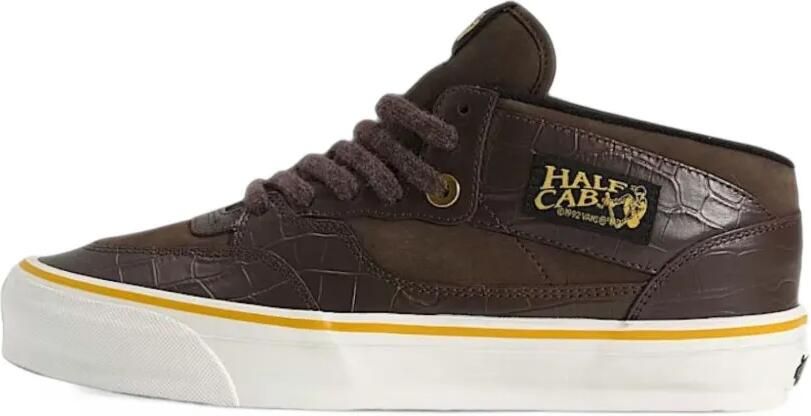 Vans Half Cab Reissue 33 crocodile-effect sneakers Bruin