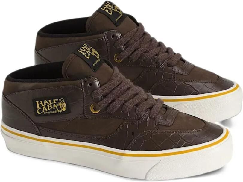 Vans Half Cab Reissue 33 crocodile-effect sneakers Bruin - Foto 2