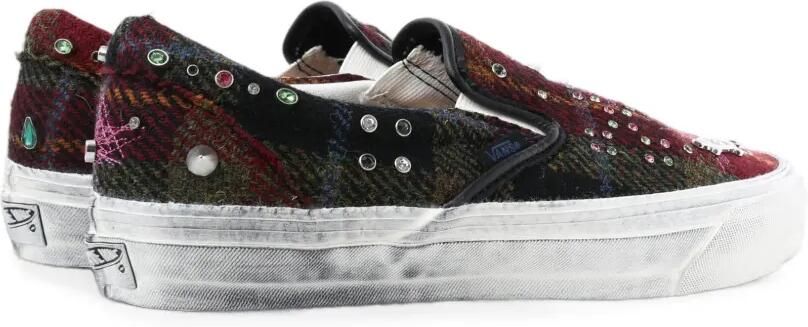 Vans Harris Tweed Slip-On sneakers Rood - Foto 3