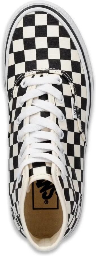 Vans Kids Authentic Hi 2.0 geruite sneakers Zwart - Foto 4