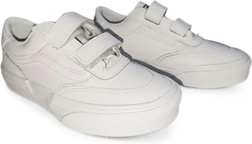 Vans Kids Brooklyn LS V sneakers met klittenband Wit