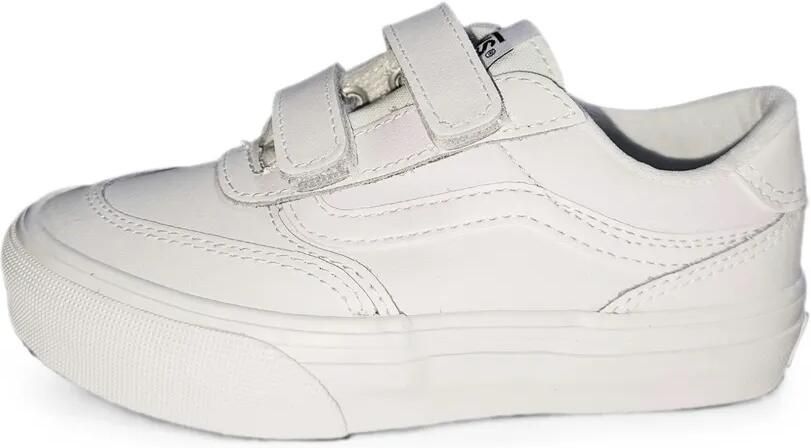 Vans Kids Brooklyn LS V sneakers met klittenband Wit - Foto 3