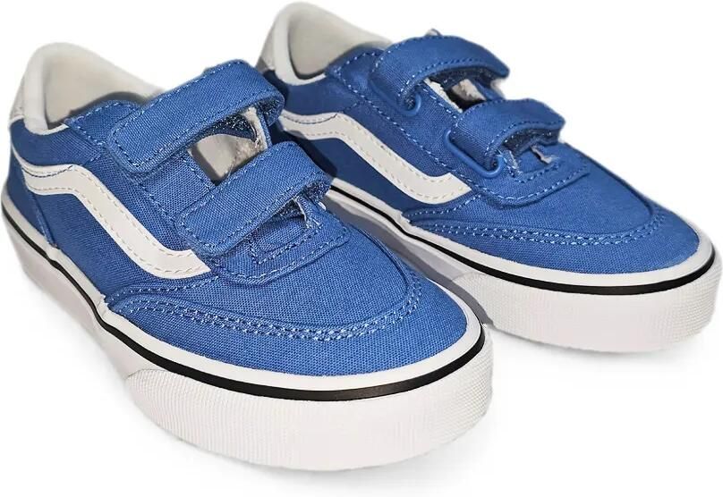 Vans Kids Brooklyn sneakers met klittenband Blauw