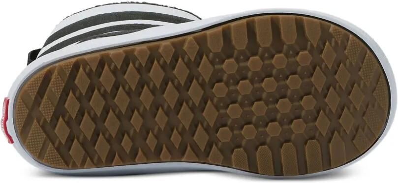 Vans Kids Geruite gestreepte laarzen Wit
