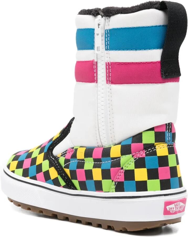 Vans Kids Gewatteerde laarzen met ruiten Wit - Foto 2