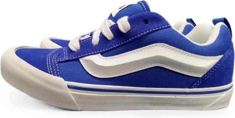 Vans Kids Knu Skool "Blue White" sneakers Blauw - Foto 2