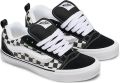 Vans Kids Knu Skool Checkerboard sneakers Zwart - Zwart