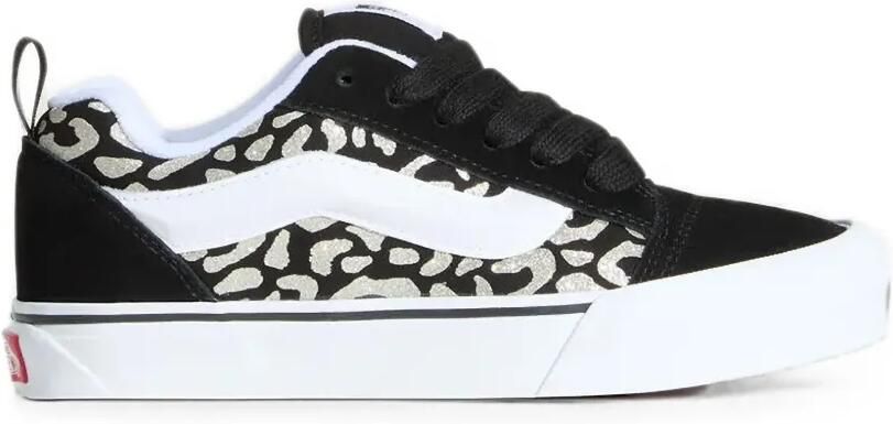Vans Kids Knu Skool low-top sneakers met luipaardprint Zwart - Foto 4