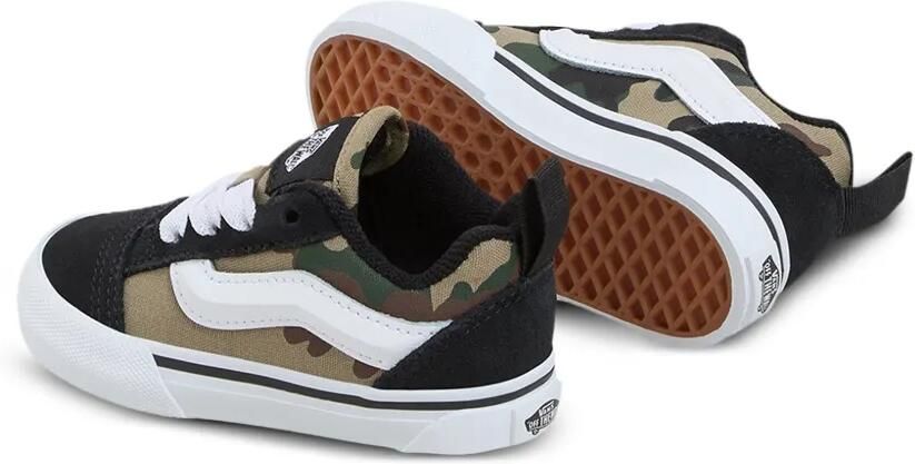 Vans Kids Knu Skool sneakers met camouflageprint Zwart - Foto 4
