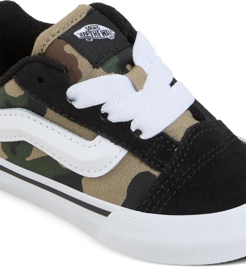 Vans Kids Knu Skool sneakers met camouflageprint Zwart - Foto 2