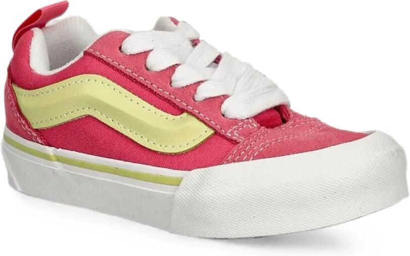 Vans Kids Knu Skool sneakers met elastische veters Roze