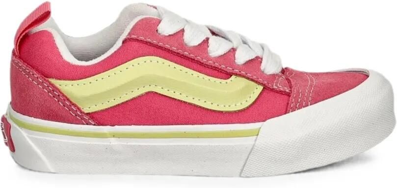 Vans Kids Knu Skool sneakers met elastische veters Roze - Foto 3