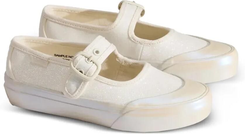 Vans Kids Mary Jane sneakers met glitters Wit