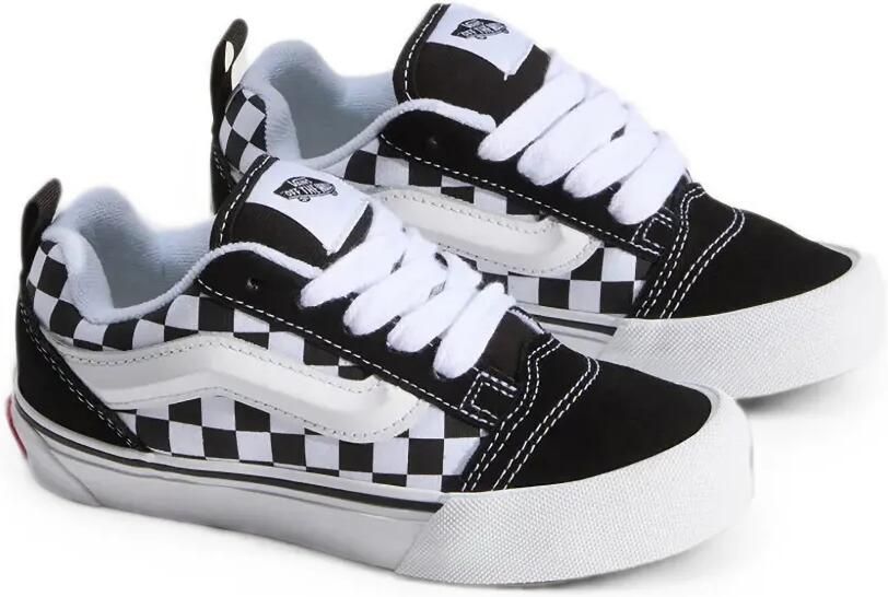 Vans Kids Old Skool geruite sneakers Zwart